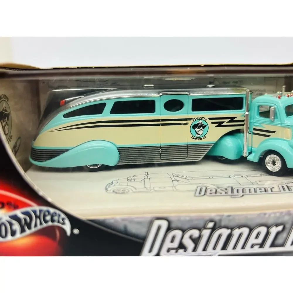 Hot Wheels Designer Dreamz III Vehicle Set '38 Ford Custom Truck w/ Trailer NIB